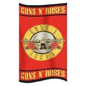  Guns N Roses Bullet Logo red Beach Towel