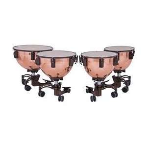   Polished Copper Timpani (32 inch With Fine Tuner) Musical Instruments