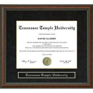    Tennessee Temple University Diploma Frame