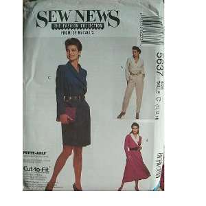 MISSES DRESSES AND JUMPSUIT SIZE 10 12 14 SEW NEWS THE 
