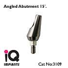 Angled Titanium Abutment 15º.Dental Implant Implant​s. L