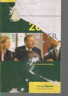 Edward Jones 2010 US Master Tax Guide  