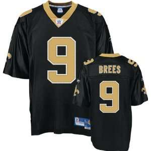  Drew Brees Black Reebok NFL Premier New Orleans Saints Youth Jersey 