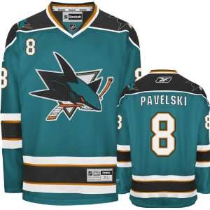   Jerseys : Reebok Joe Pavelski San Jose Sharks Premier Jersey   Teal