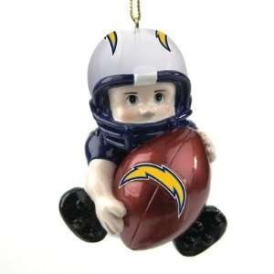  SC Sports San Diego Chargers Little Team Player Ornament 