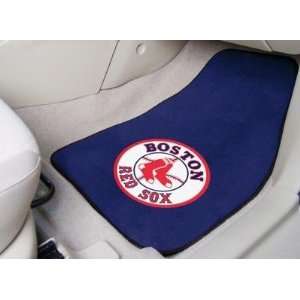 Boston Red Sox Carpet Car/Truck/Auto Floor Mats:  Sports 