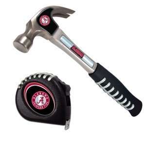   Crimson Tide Pro Grip Tape Measure and Hammer Set: Sports & Outdoors