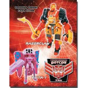    Elite 1 & Razorclaw Figure 2009 Botcon Exclusive 