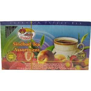 Gift Set   Sindbad Tea Assortment 100 packs:  Grocery 