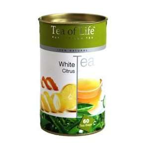  Tea of Life White Tea Citrus Style 60 Tea Bags Health 