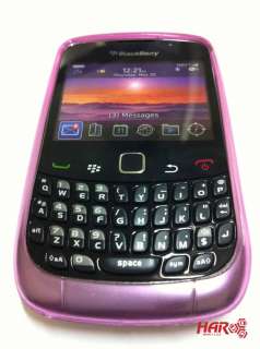 Blackberry 8520 8530 9300 Curve Jelly Gel Crystallized case skin cover 