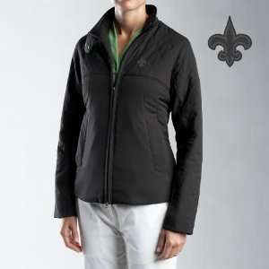 Cutter & Buck New Orleans Saints Womens Weathertec Reine Jacket Large 