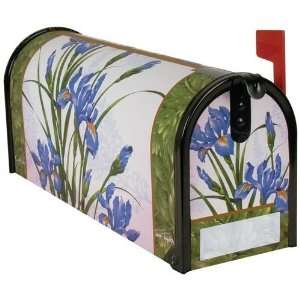   : Purple Iris Magnetic Mailbox Cover   Tess Taylon: Home Improvement