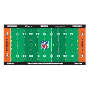    NFL Denver Broncos Finger Football Game Mat: Sports & Outdoors