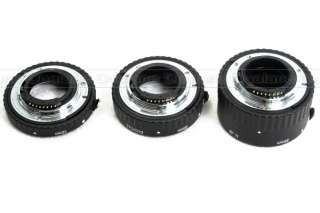 Auto Focus Macro Extension Tube Lens Ring Metal Mount for Nikon D800 