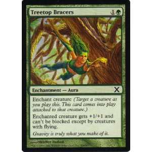 Treetop Bracers Playset of 4 (Magic the Gathering : 10th Edition #304 