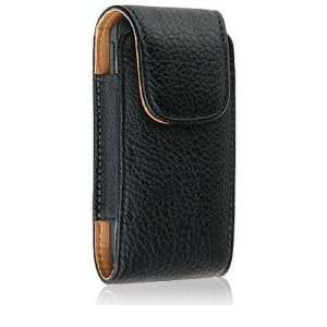   Glyde U940 (Vertical Leather Pouch Carry Case Black) 