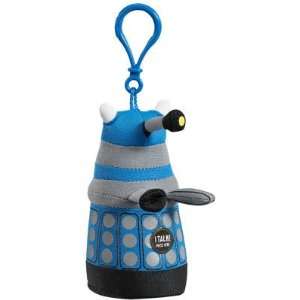 Doctor Who Blue Dalek Mini Talking Plush Clip On Toys 