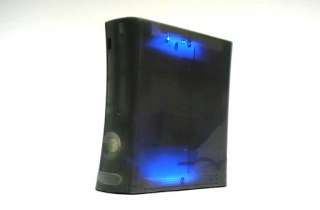Spekter Clear Xbox 360 Case   SMOKE / Blue Lights  