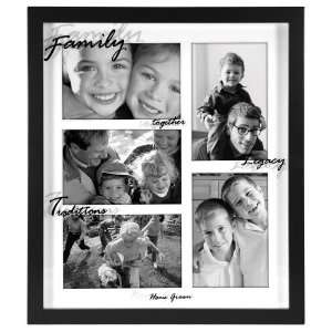  Malden Family 5 Opening 4 Inch by 6 Inch Picture Frame 