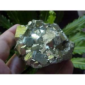   Zs7402 Gemqz Pyrite Cubes with Mangano Calcite Spot 