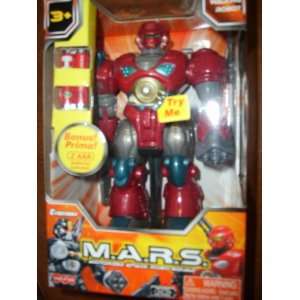    M.A.R.S. Motorized Attack Robo Squad   Red Robot Toys & Games