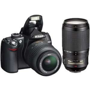 com Nikon D5000 Digital SLR Camera Kit with 18 55mm VR & 70 300mm VR 