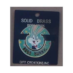  Bugs Bunny (A) 2 Round Metal Book Mark: Everything Else