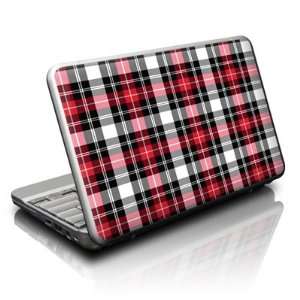 Red Plaid Design Skin Decal Sticker for Universal Netbook Notebook 10 