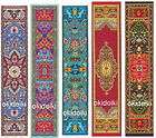 Lot 100 Vintage Carpet Bookmarks Rug Woven book Persian  