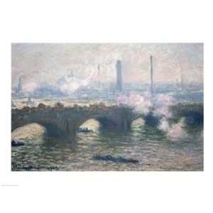  Study of Waterloo Bridge at Dusk, 1903   Poster by 