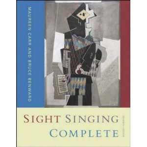  Sight Singing Complete [Spiral bound]: Maureen Carr: Books
