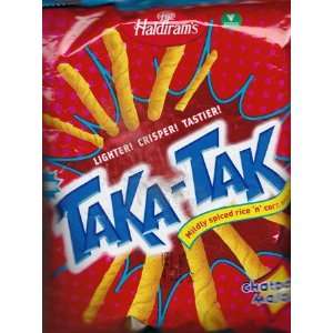 Haldiram Taka Tak (Mildly Spiced Rice and Corn Snack) 4.28 oz  