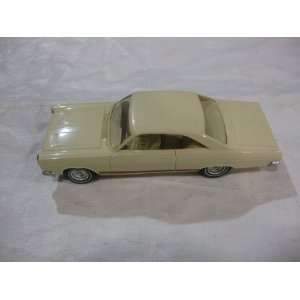   1966 Mercury Comet Cyclone Model Car In Color Cream Toys & Games