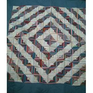  Unique Handmade Log Cabin Quilt Handquilted Everything 