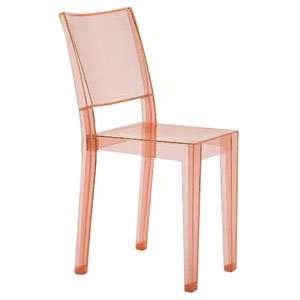  Kartell La Marie Transparent Pinky Orange Modern Chair by 