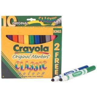  Crayola broad line markers, classic colors   10 count 
