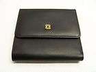 NEW WOMENS BOSCA NAPPA VITELLO LEATHER SMALL CREDIT CARD CURRENCY 