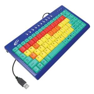  KB1 Kids Keyboard with Rugged Design and Color Code 
