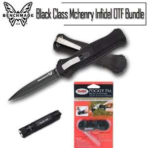  Benchmade Knife 3300BK Black Class Mchenry Infidel OTF Out 