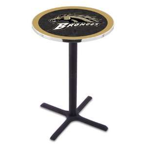  Michigan Counter Height Pub Table   Cross Legs: Sports & Outdoors