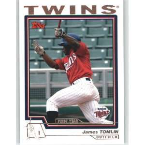  2004 Topps Traded #T213 James Tomlin FY RC   Minnesota Twins 