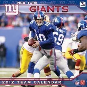  New York Giants 2012 Team Wall Calendar: Sports & Outdoors
