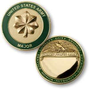  U.S. Army Major Engravable Challenge Coin: Everything Else