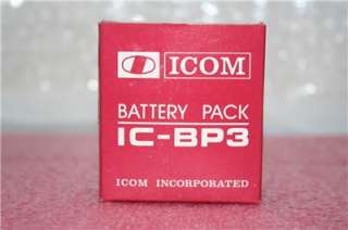 ICOM IC BP3 BATTERY PACK *NEW*  