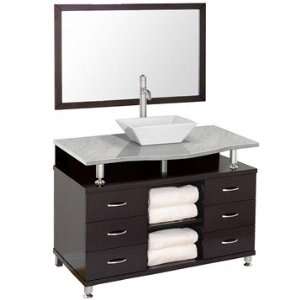  Accara II 48 Inch Bathroom Vanity with Drawers   Espresso 