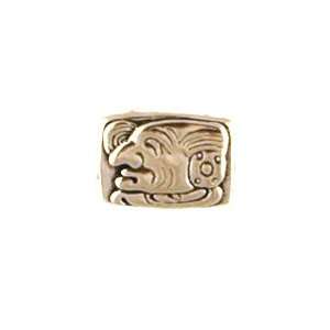    Mayan Glyph Pendant Hoy symbolizing Blessings, Eternity Jewelry