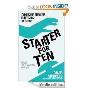 Starter for Ten David Nicholls  Kindle Store