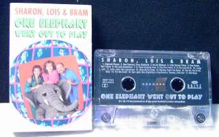 Sharon Lois Bram One Elephant Went Out To Play CASSETTE  