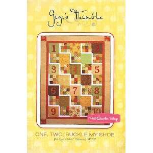  One, Two, Buckle My Shoe Quilt Pattern   Gigis Thimble 